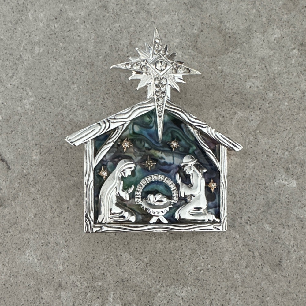 Napier Nativity Brooch